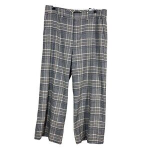 Banana Republic Gray Plaid Women's Trousers
